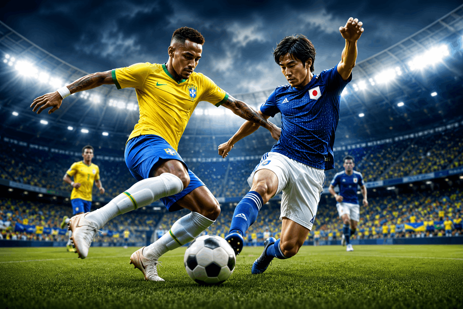 Hasil Brazil Vs Japan Berakhir Sengit Setelah Brasil Amankan Tiket ke Babak 16 Besar Piala Dunia