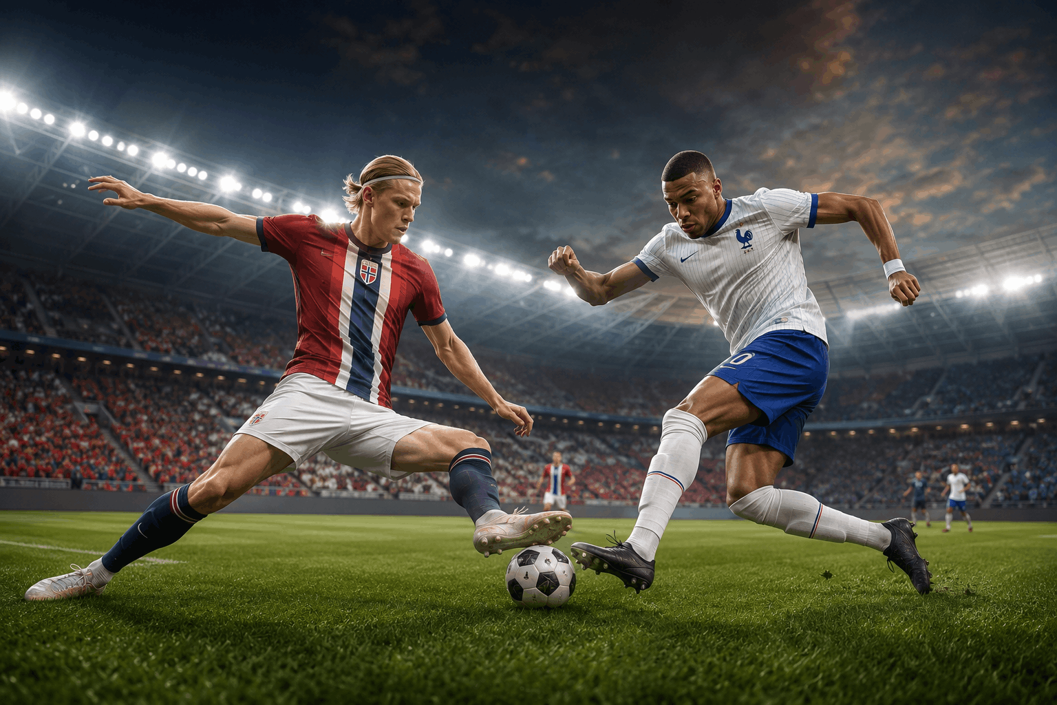 Hasil Norway Vs France Prancis Menang Telak 4 1 dan Kukuh di Puncak Grup I