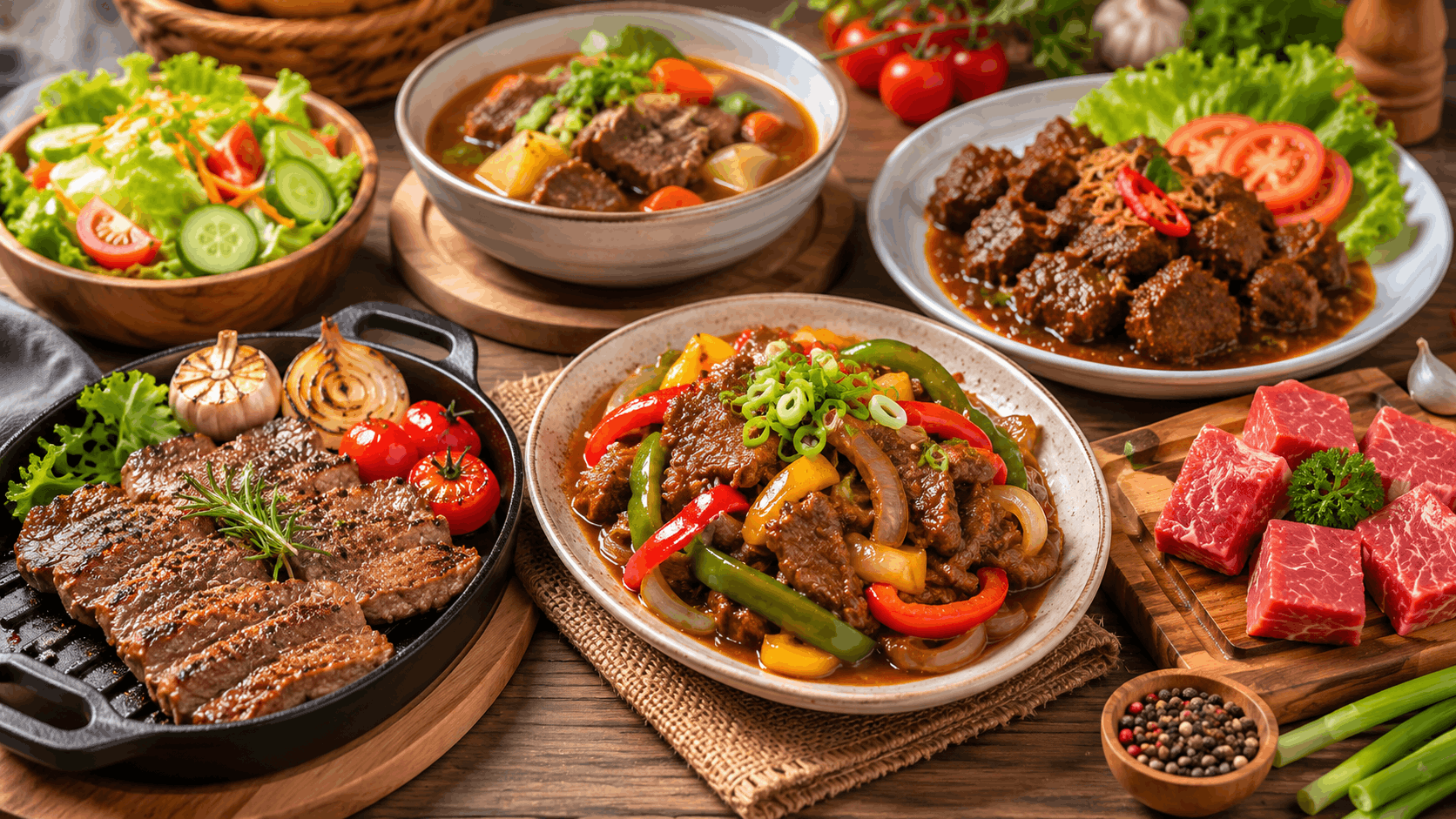 Resep Olahan Daging Sapi Praktis yang Lezat, Mudah Dibuat, dan Cocok untuk Menu Keluarga