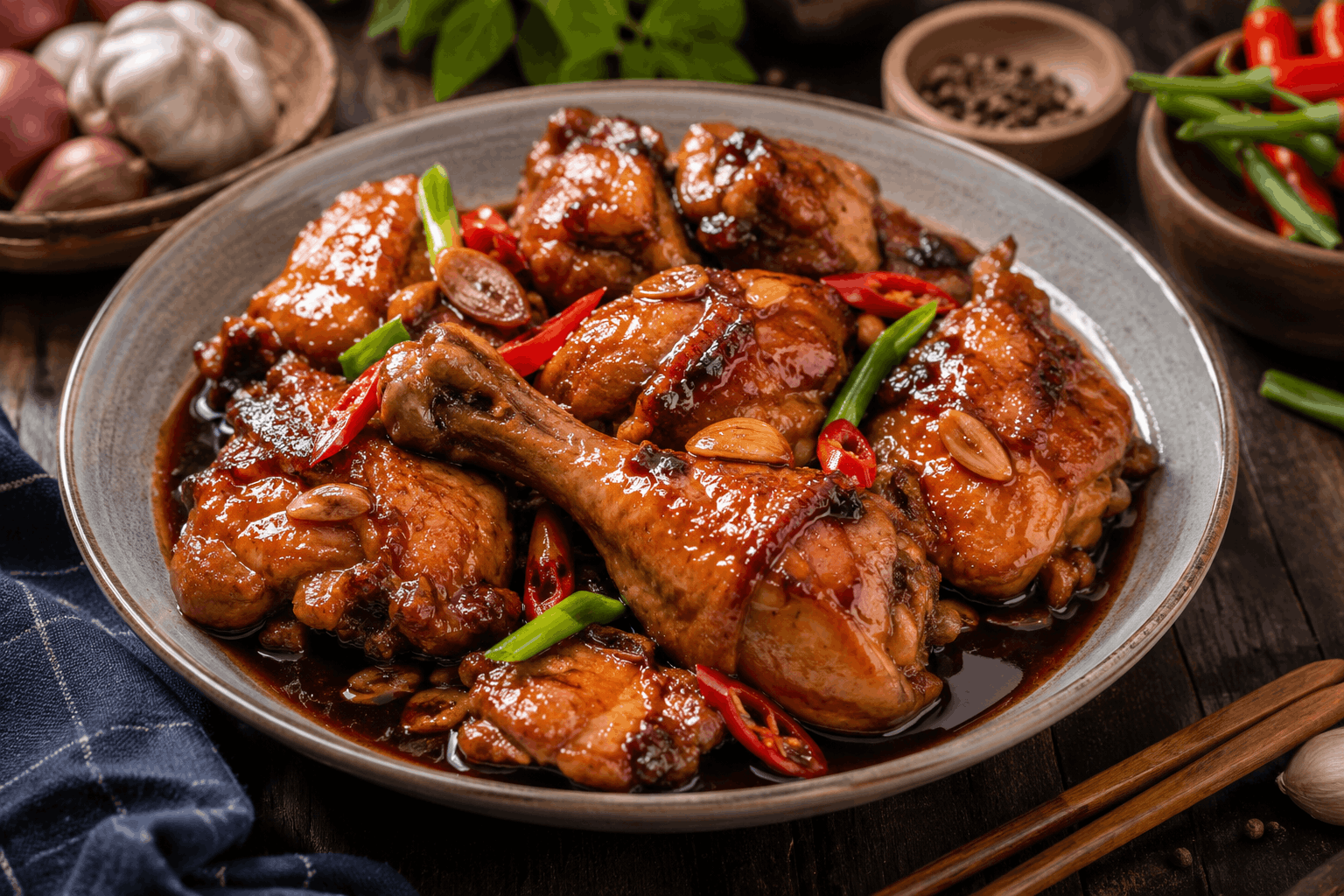 Resep Ayam Kecap Bumbu Meresap, Gurih Manis dan Mudah Dibuat di Rumah