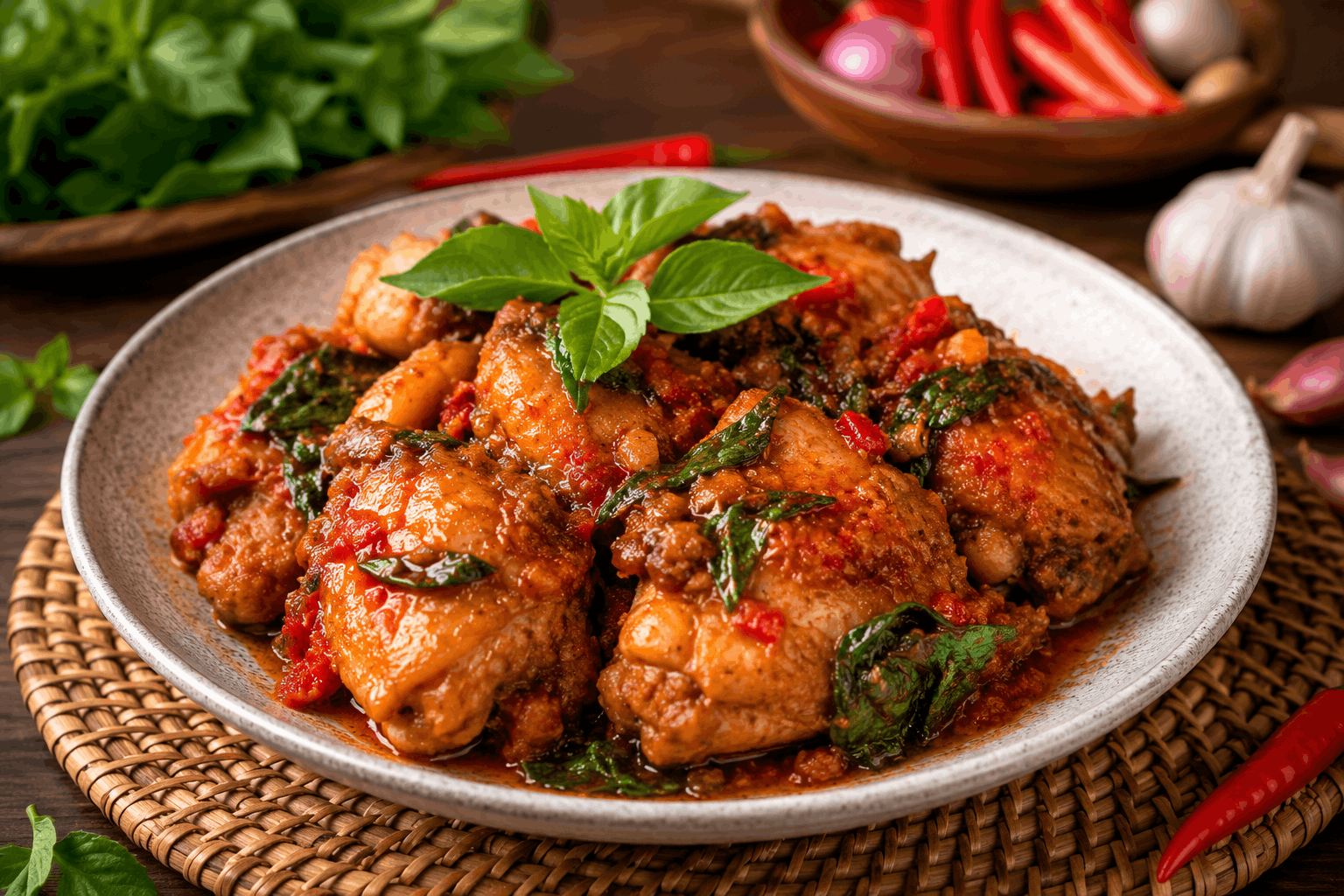 Resep Ayam Rica Rica Kemangi yang Pedas Gurih dan Wangi Cocok untuk Menu Makan Keluarga