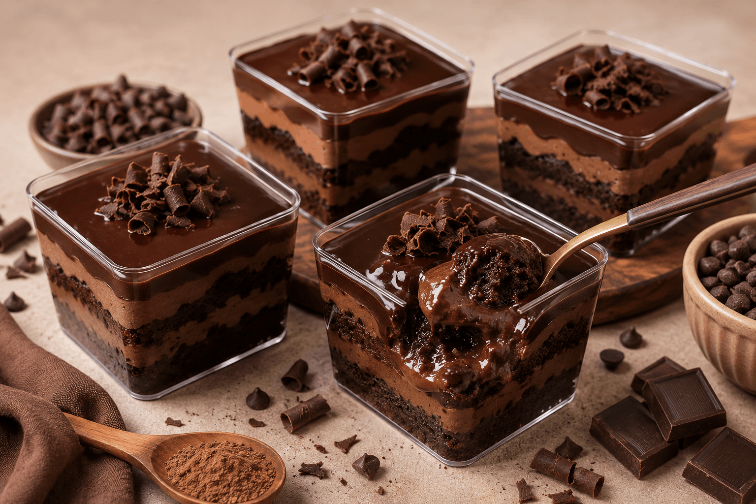 Resep Dessert Box Cokelat Lumer Kekinian, Manis, Creamy, dan Mudah Dibuat di Rumah