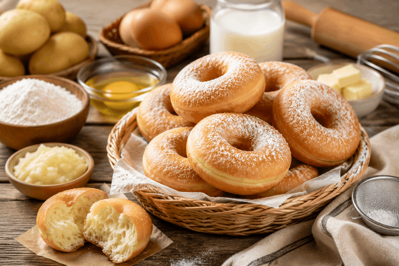 Resep Donat Kentang Empuk Anti Gagal Lengkap dengan Tips agar Mengembang Sempurna