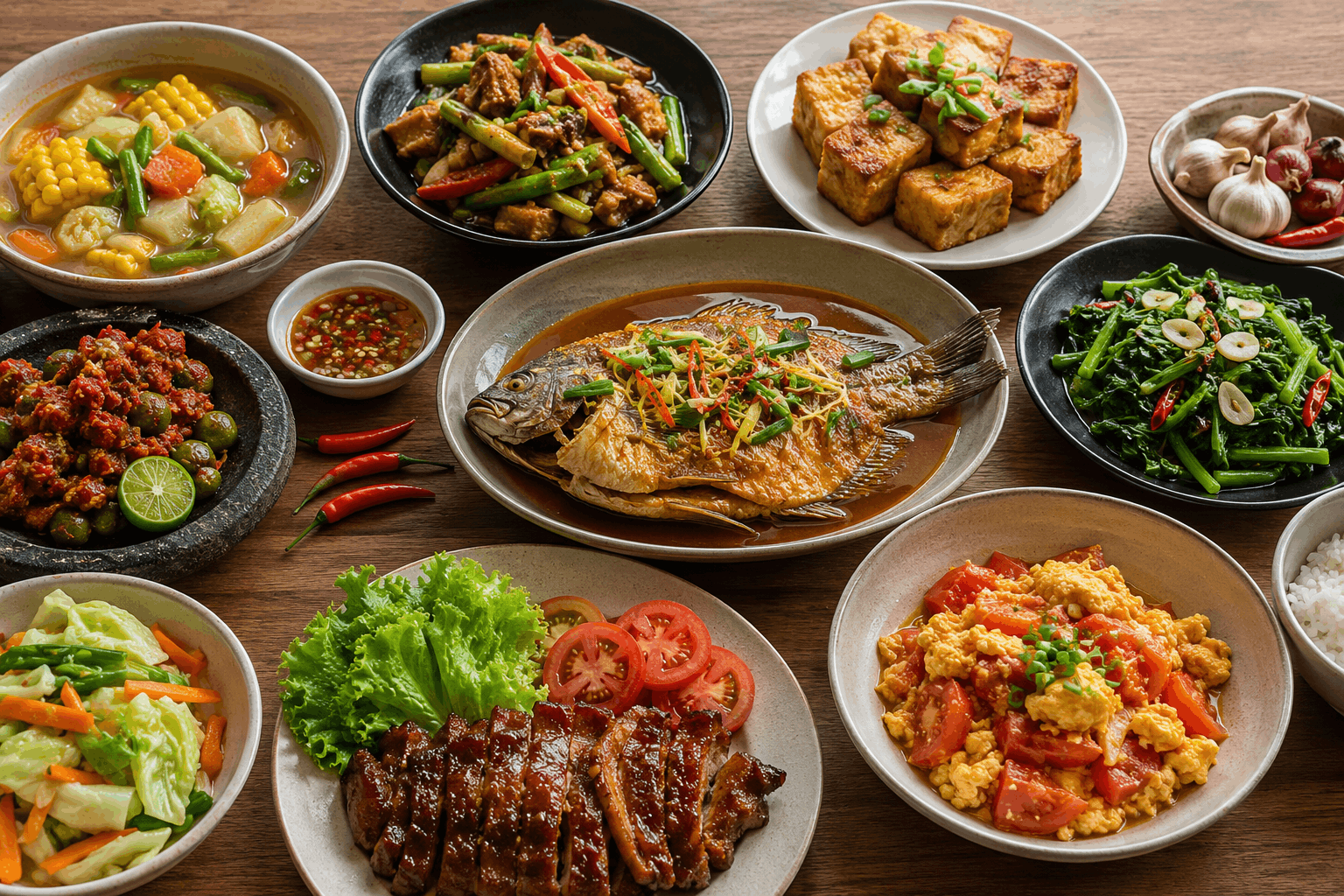 Resep Masakan Sehari Hari Agar Tidak Bosan, Inspirasi Menu Rumahan Lezat, Praktis, dan Bergizi untuk Keluarga