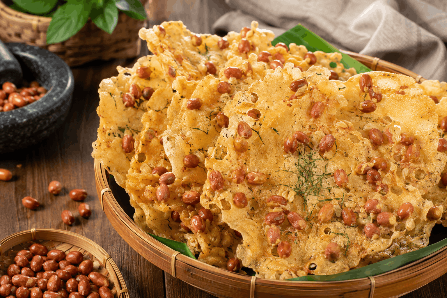Resep Peyek Kacang Renyah Dan Tahan Lama, Gurih, Garing, dan Mudah Dibuat di Rumah