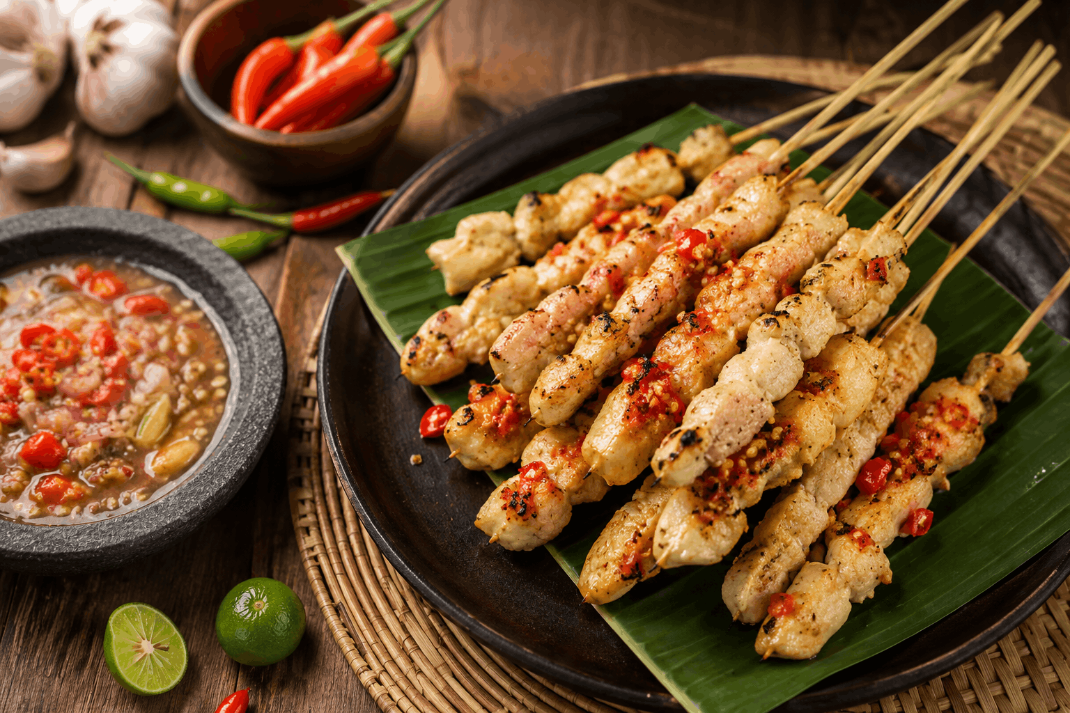 Resep Sate Taichan Pedas Rumahan Nikmat, Mudah Dibuat dengan Sambal Gurih dan Aroma Bakar Menggoda