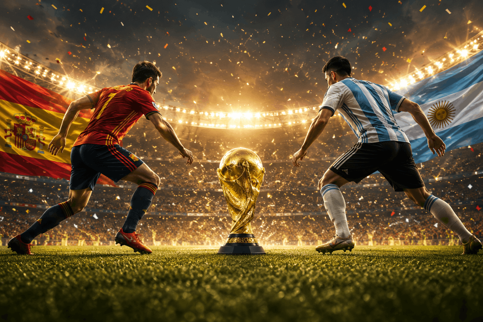 Spanyol Vs Argentina Final Piala Dunia, Duel Dua Raksasa Perebutkan Gelar Juara