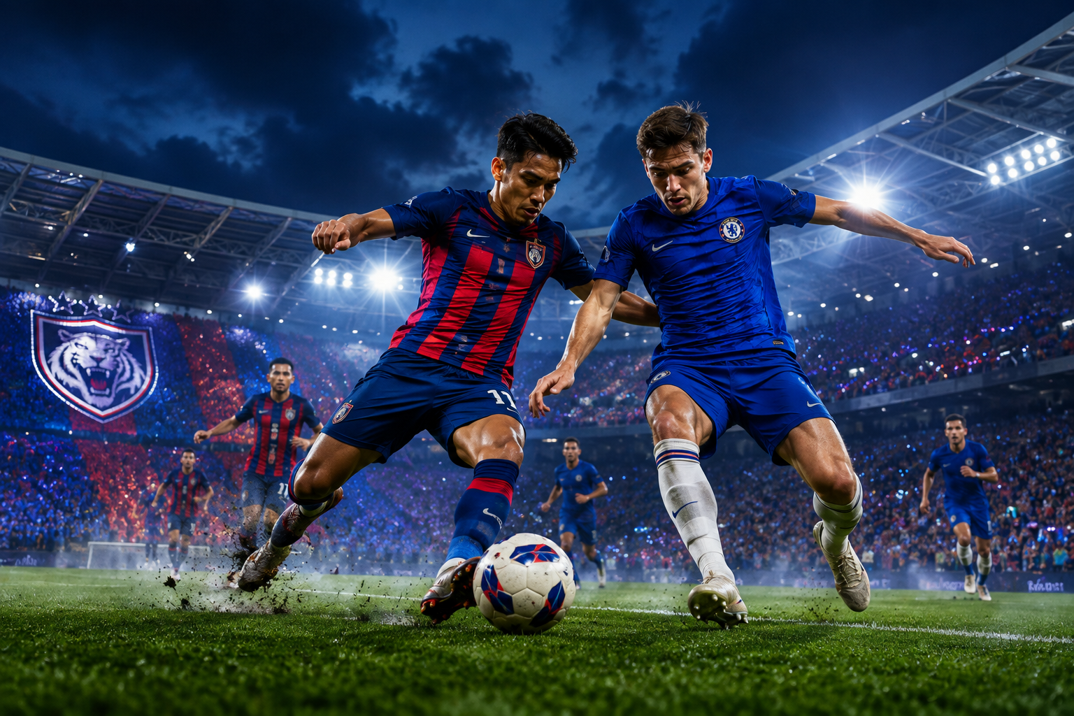 Johor Darul Ta’zim Vs Chelsea: The Blues Ditahan Imbang 3-3 dalam Laga Pramusim