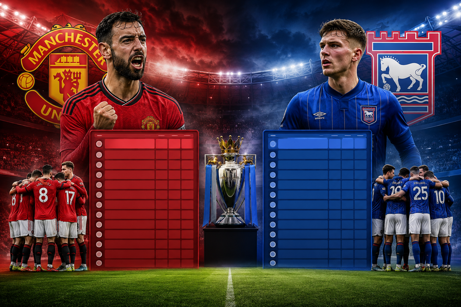 Klasemen Manchester United Vs Ipswich Berubah Usai MU Menang Telak Lima Gol