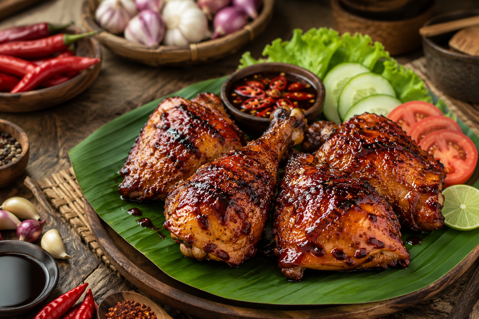 Resep Ayam Bakar Kecap Pedas Empuk dengan Bumbu Meresap Sampai ke Dalam