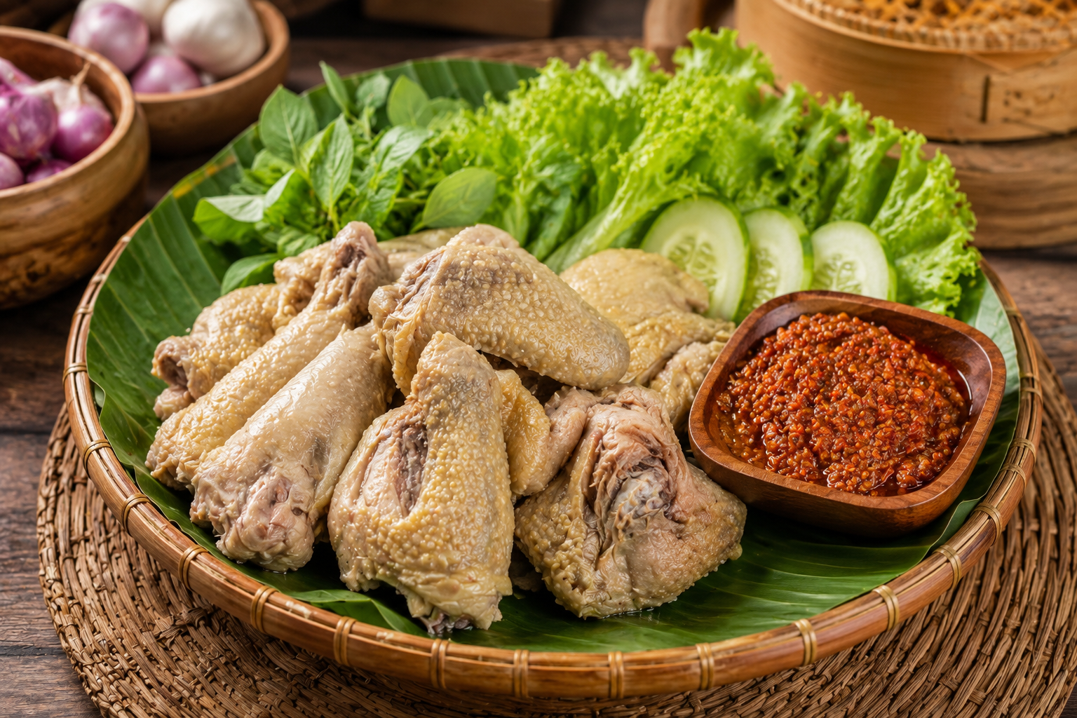 Resep Ayam Pop Pagi Sore, Empuk Gurih dengan Sambal Khas yang Menggoda
