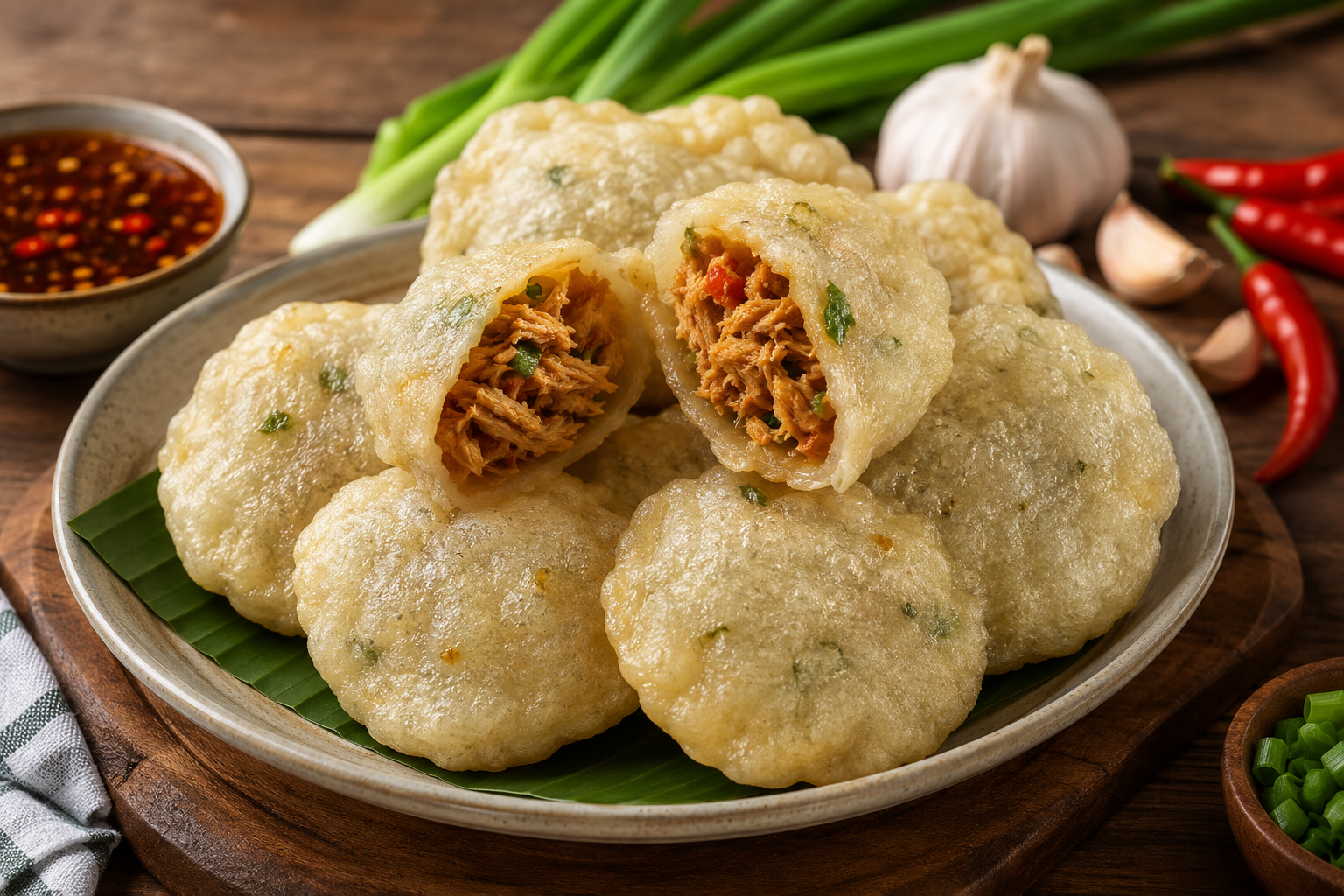 Resep Cireng Isi Ayam Suwir, Gurih, Renyah, dan Mudah Dibuat di Rumah