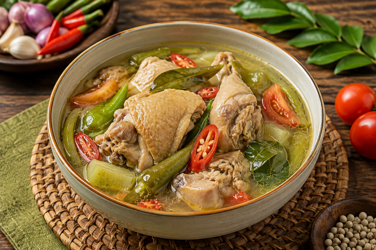 Resep Garang Asem Ayam Tanpa Santan yang Segar Pedas dan Mudah Dibuat di Rumah