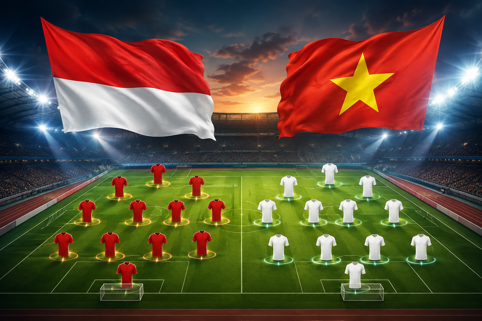 Susunan Pemain Indonesia Vietnam Terbaru, Prediksi Starting XI Jelang Duel Sengit ASEAN Cup 2026