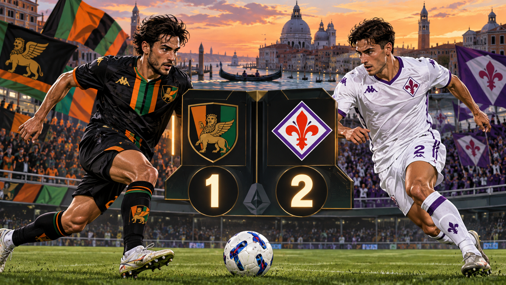 Hasil Venezia Vs Fiorentina 2-4 Mastantuono Hattrick Bawa La Viola Bangkit Dramatis