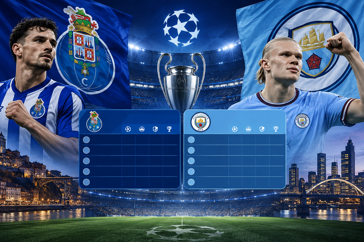 Klasemen Fc Porto Vs Man City Terbaru Usai Haaland Bawa City Menang di Portugal