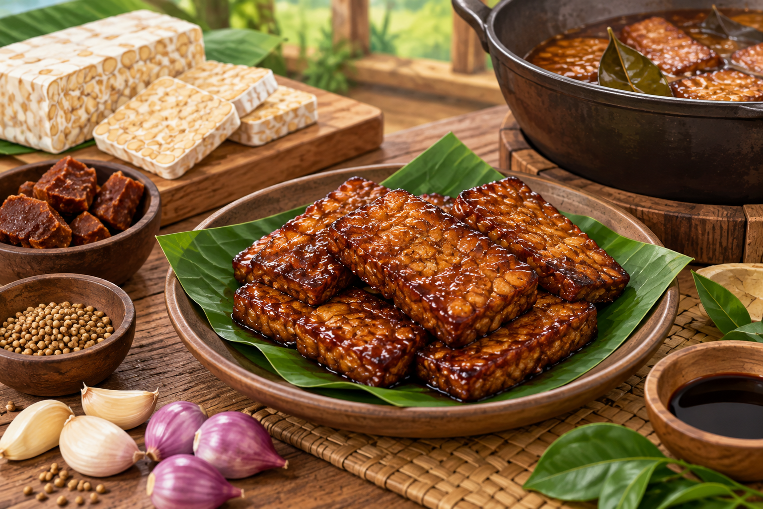 Resep Tempe Bacem Enak Manis Gurih dan Bumbunya Meresap Sempurna