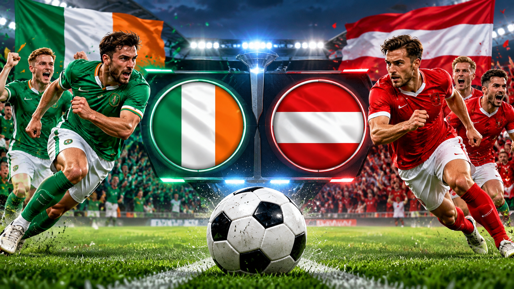 Hasil Pertandingan Irlandia Vs Austria Berakhir Dramatis 2-2