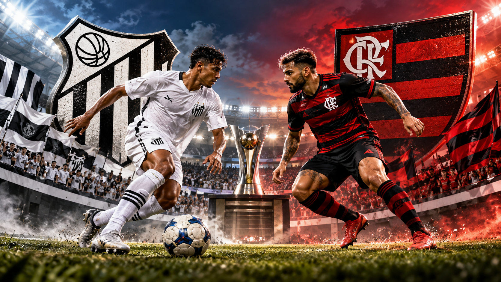 Klasemen Santos FC Vs Flamengo Usai Duel Sengit Berakhir Imbang 2-2