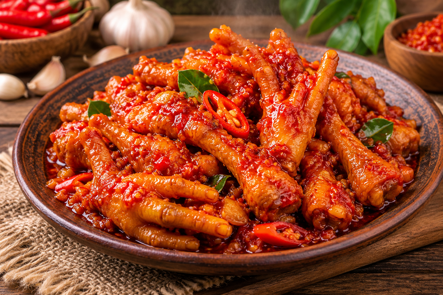 Resep Ceker Mercon Pedas Manis yang Empuk, Gurih, dan Bumbunya Meresap Sempurna