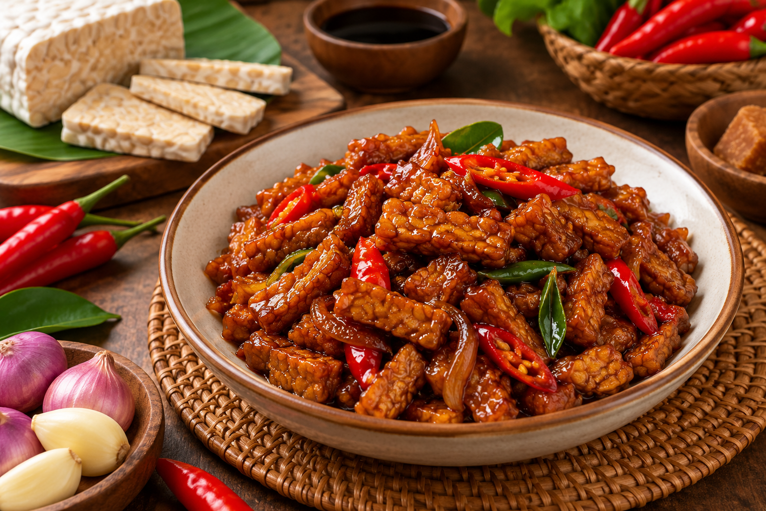 Resep Tempe Orek Basah Gurih Manis Bumbunya Meresap
